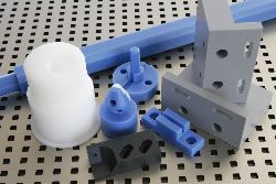 工業塑膠製造加工(平板、圓棒)