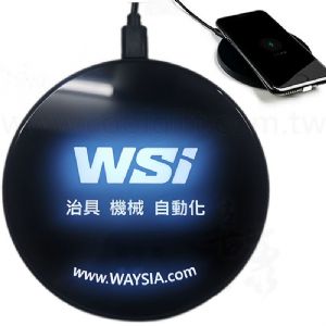 客製發光鏡面無線充電盤