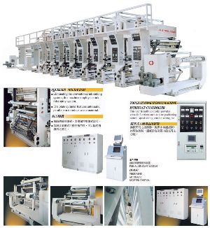高速凹版多色印刷機